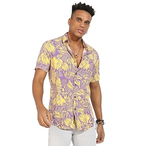 Campus Sutra Mens Regular Fit Shirt
