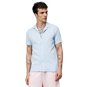 Campus Sutra Mens Regular Fit Shirt