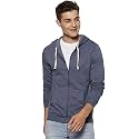 CAHOOT Men39s Zip-Front Hoodie with Contrast Drawstring