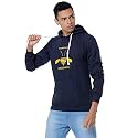 CAHOOT Men Blue Printed Casual Sweatshirt