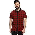Campus Sutra Men Button Down Shirt