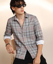 CAHOOT Men Self Design Casual Multicolor Shirt