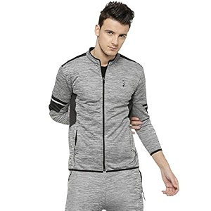 Campus Sutra Polyester Mens Standard Length Jacket