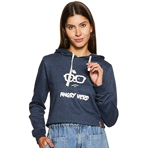 PINACOLADA Printed Full Sleeve Hooded Sweatshirts or