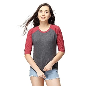 PINACOLADA Womens Raglan Sleeve Top for Casual