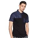 CAHOOT Solid Men Polo Neck Grey Black