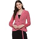 PINACOLADA Solid Single Breasted Casual Women Full