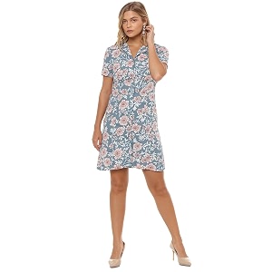 Campus Sutra Womens Cotton Fit and Flare
