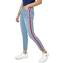 PINACOLADA Women Side Striped Stylish Denim Jeans