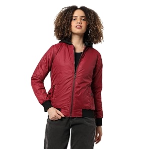 Campus Sutra Women Polyester Standard Length Jacket