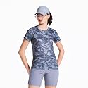 Campus Women Round Neck-Print Dry Fit T-Shirt