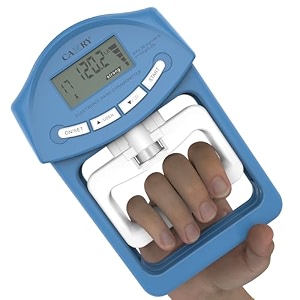 camry digital hand dynamometer grip strength measurement meter 198lbs  90kgs auto capturing electronic hand grip power