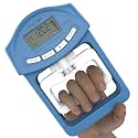 CAMRY Digital Hand Dynamometer Grip Strength Measurement Meter 198Lbs / 90Kgs Auto Capturing Electronic Hand Grip Power