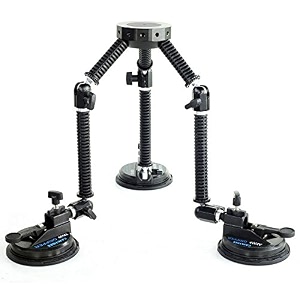 camtree g-51 camera gripper suction car mount with quick-lock 20kg44lb