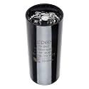 Canamax 216-259 uF/MFD 110-125V Round Start Capacitor - Compatible with AC Motor Run or Fan Start and Cool or Heat Pump Air Conditioner - Lot -1