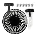 Canamax GX270 GX240 8hp 9hp Recoil Pull Starter w/Pull Cord Rope - Compatible with Honda Champion Predator 301cc Recoil Starter Assembly - Replaces 28400-ZE2-W01ZA Rotary 26-10469