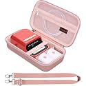 Canboc Carrying Case for NIIMBOT B21 Label Maker, Rose Gold (Case Only)