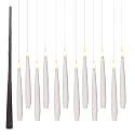 Hanging Floating Battery Flameless LED Halloween Candles Magic Wand 12 Pack