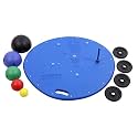 CanDo 10-1730 Multi-Axial Positioning System, Board, 5-Ball Set, 2 Weight Rods