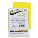 CanDo 10-6301 Sup-R Latex Free Exercise Band, 5' Singles, X-Light, Yellow