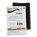 CanDo 10-6305 Sup-R Latex Free Exercise Band, 5' Singles, X-Heavy, Black
