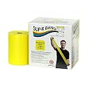 CanDo 10-6321 Sup-R Latex Free Exercise Band, 50 yd Roll, Yellow-X-Light