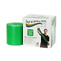CanDo 10-6323 Sup-R Latex Free Exercise Band, 50yds Length, Green-Medium