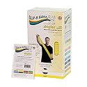 CanDo 10-6371 Sup-R Band Latex-Free Exercise Band, 5' Length, Yellow, Pack of 30