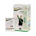 CanDo 10-6373 Sup-R Band, Latex-Free, 5' Singles, 30 Piece Dispenser, Green