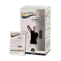 CanDo 10-6375 Sup-R Band Latex-Free Exercise Band, 5' Length, Black, Pack of 30