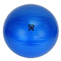 CanDo Inflatable Exercise Ball - Blue 42", Durable Extra Thick Non-Slip Stability Ball for Core Workouts, Yoga, Pilates, Active Seating, Physical Therapy, Pregnancy, Home Gym, Flexibility
