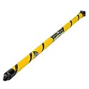 CanDo Slim WaTE Bar 2.5lb Yellow, Total Body Workout Weighted Exercise Bar for Strength Training, Toning, and Physical Therapy