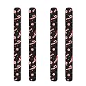 Candy Cane Refrigerator Handle Cover for Kitchen Decor, 4pcs