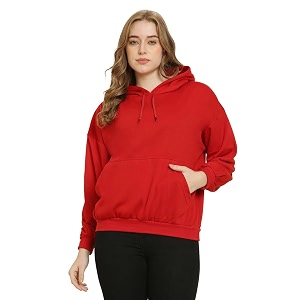 CANIDAE Womens Sweatshirt Hoodies Fleece Material