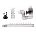 Canister Outflow Outlet Tube Fish Tanks External Filter Replacement Accessories with Strong Suction Cups