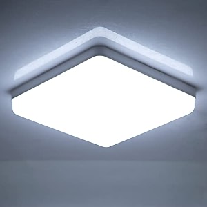 canmeijia ceiling light led ceiling light 36 w 6500 k kitchen lamp 3540 lm bathroom lamp 23 cm ceiling lighting for bathroom bedroom balcony cellar dining room corridor white