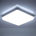 CANMEIJIA Ceiling Light LED Ceiling Light 36 W 6500 K Kitchen Lamp 3540 LM Bathroom Lamp 23 cm Ceiling Lighting for Bathroom Bedroom Balcony Cellar Dining Room Corridor, White