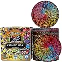 Canning Lids -Food Grade Thickest BPA/BPS free Mason Jar Lids & Canning Supplies -Canning Jars Lid for Wide Mouth Mason Jars. Airtight seal Mandala Can Lids & Canning Jar Lids by Supa Ant-50pk
