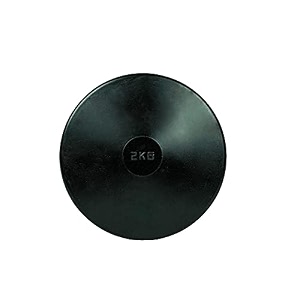 cannon sports rubber practice discus 2kg black