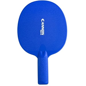 cannon sports unbreakable table tennis paddles - waterproof amp weather resistant table tennis rackets for indoor amp outdoor use  textured easy grip handle  multiple color options royal blue