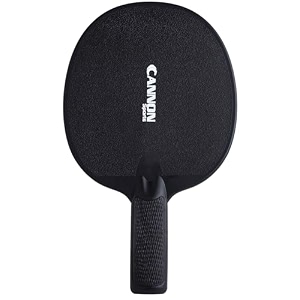 cannon sports unbreakable table tennis paddles - waterproof amp weather resistant table tennis rackets for indoor amp outdoor use  textured easy grip handle  multiple color options black