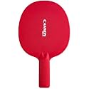 Cannon Sports Unbreakable Table Tennis Paddles - Waterproof &amp; Weather Resistant Table Tennis Rackets for Indoor &amp; Outdoor Use – Textured Easy Grip Handle – Multiple Color Options (Red)
