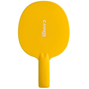 cannon sports yellow unbreakable table tennis paddle