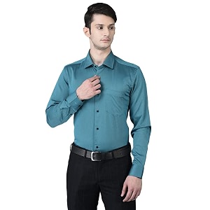 Canoe Mens Regular Fit Blue Color Cotton
