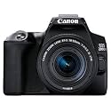 Canon EOS 200D II 24.1MP Digital SLR Camera + EF-S 18-55mm is STM Lens + EF-S 55-250mm is STM Lens (Black)