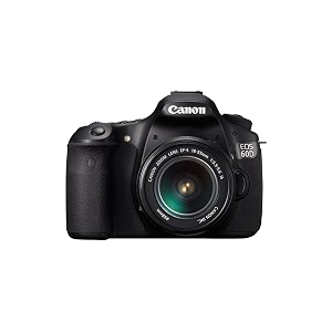 canon eos 60d with 18-55mm kit lens