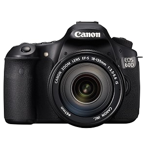 canon eos 60d kit ef-s 18-200 is 180mp digital slr camera black with 4gb sd card