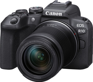canon eos r10 mirrorless camera body with rf-s 18 - 150 mm f35 - 63 is stm lens kit