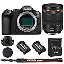 Canon EOS R6 Mark III Mirrorless Camera with 24-105mm f/4 Lens &amp; Extra Canon LP-E6P Battery