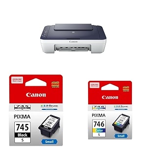 canon pixma mg2577s all-in-one inkjet colour printer bluewhite